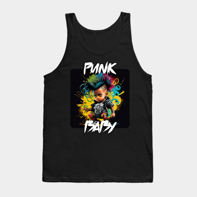 Graffiti Style - Cool Punk Baby 7 Tank Top by PD-Store